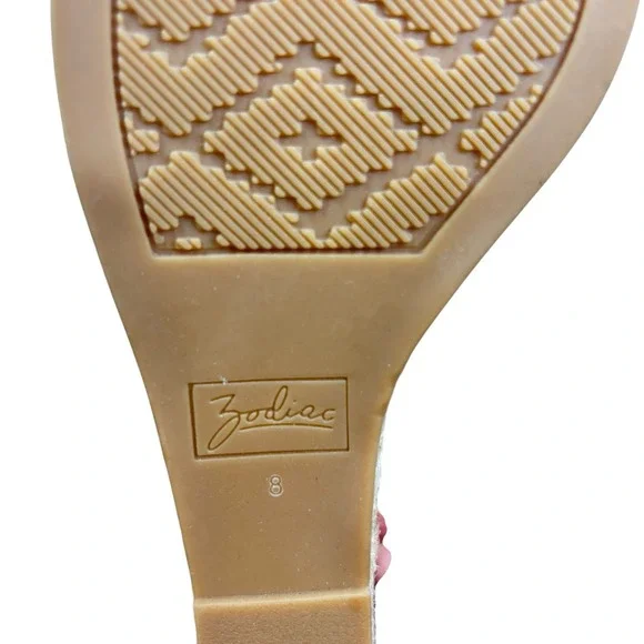 Zodiac Women's Sabeen Wedge Espadrille Sandal Woven Black Ankle Strap Size 8 - Picture 8 of 8